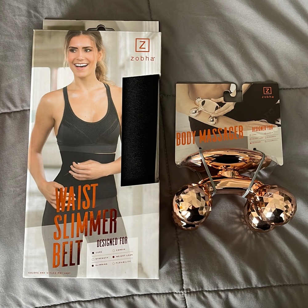 Zobha Waist Slimmer Belt and Body Massager